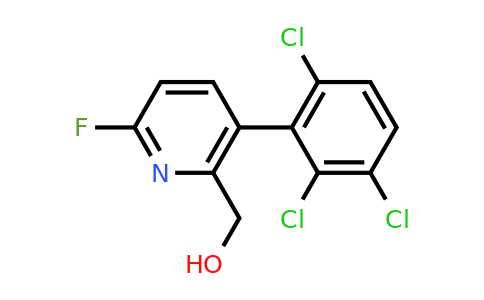 1361744-17-3 | 6-Fluoro-3-(2,3,6-trichlorophenyl)pyridine-2-methanol