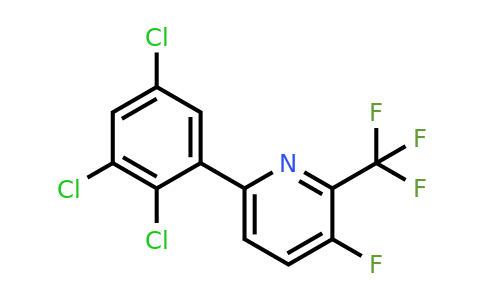 1361744-36-6 | 3-Fluoro-6-(2,3,5-trichlorophenyl)-2-(trifluoromethyl)pyridine