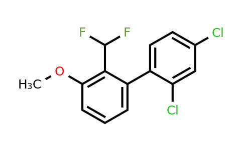 1361749-86-1 | 2'-Difluoromethyl-2,4-dichloro-3'-methoxy-biphenyl