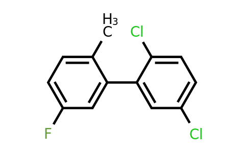 1361750-76-6 | 2,5-Dichloro-5'-fluoro-2'-methyl-biphenyl
