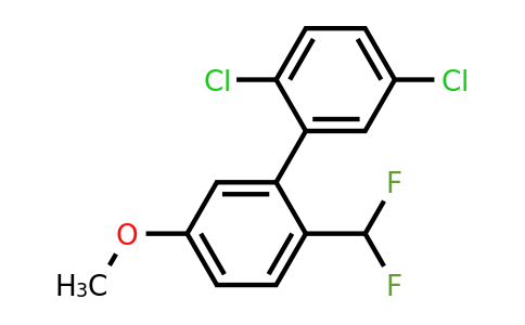 1361751-00-9 | 2'-Difluoromethyl-2,5-dichloro-5'-methoxy-biphenyl