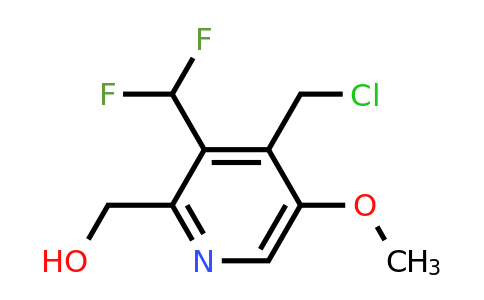 1361756-03-7 | 4-(Chloromethyl)-3-(difluoromethyl)-5-methoxypyridine-2-methanol