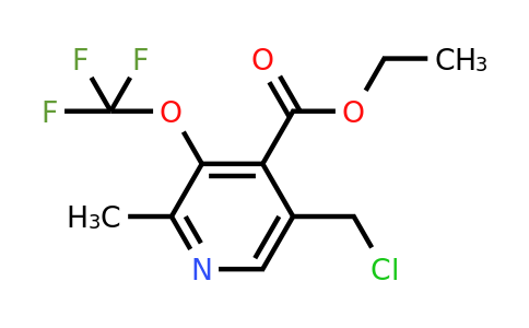 1361758-63-5 | Ethyl 5-(chloromethyl)-2-methyl-3-(trifluoromethoxy)pyridine-4-carboxylate