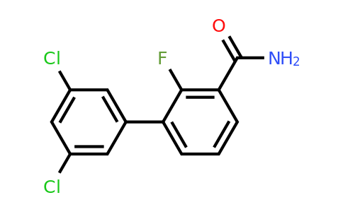 1361759-27-4 | 3',5'-Dichloro-2-fluoro-biphenyl-3-carboxylic acid amide