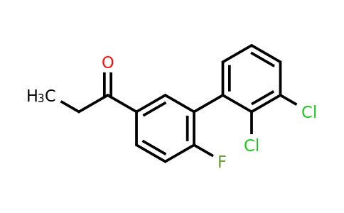 1361761-11-6 | 1-(2',3'-Dichloro-6-fluoro-biphenyl-3-yl)-propan-1-one