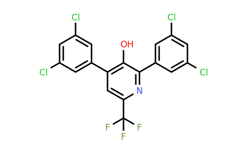 1361761-80-9 | 2,4-Bis(3,5-dichlorophenyl)-3-hydroxy-6-(trifluoromethyl)pyridine