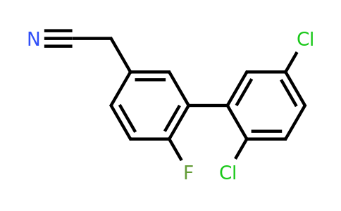 1361766-55-3 | (2',5'-Dichloro-6-fluoro-biphenyl-3-yl)-acetonitrile