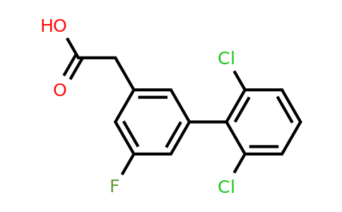 1361768-37-7 | (2',6'-Dichloro-5-fluoro-biphenyl-3-yl)-acetic acid