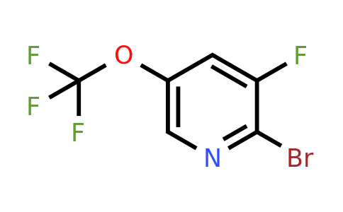 1361774-82-4 | 2-Bromo-3-fluoro-5-(trifluoromethoxy)pyridine