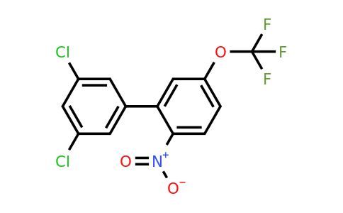 1361778-84-8 | 3,5-Dichloro-2'-nitro-5'-trifluoromethoxy-biphenyl