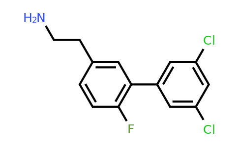 1361779-64-7 | 2-(3',5'-Dichloro-6-fluoro-biphenyl-3-yl)-ethylamine