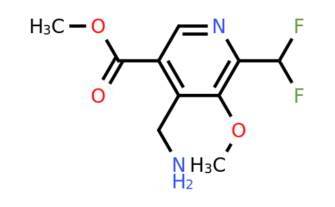 1361782-40-2 | Methyl 4-(aminomethyl)-2-(difluoromethyl)-3-methoxypyridine-5-carboxylate
