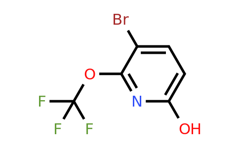 3-Bromo-6-hydroxy-2-(trifluoromethoxy)pyridine
