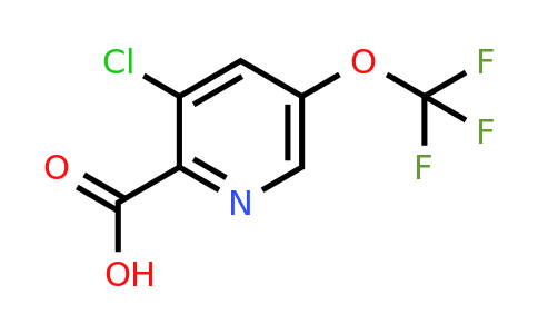1361788-99-9 | 3-Chloro-5-(trifluoromethoxy)picolinic acid