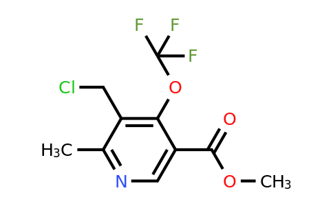 1361790-49-9 | Methyl 3-(chloromethyl)-2-methyl-4-(trifluoromethoxy)pyridine-5-carboxylate