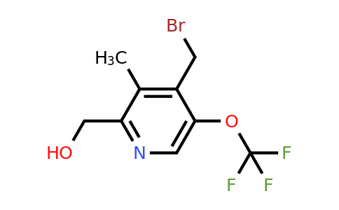 1361792-71-3 | 4-(Bromomethyl)-3-methyl-5-(trifluoromethoxy)pyridine-2-methanol