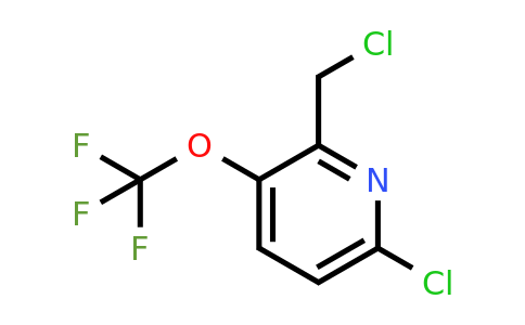 6-Chloro-2-(chloromethyl)-3-(trifluoromethoxy)pyridine