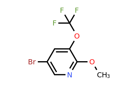 1361801-77-5 | 5-Bromo-2-methoxy-3-(trifluoromethoxy)pyridine
