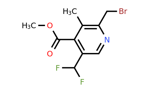 Methyl 2-(bromomethyl)-5-(difluoromethyl)-3-methylpyridine-4-carboxylate