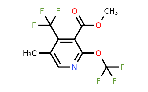 Methyl 5-methyl-2-(trifluoromethoxy)-4-(trifluoromethyl)pyridine-3-carboxylate