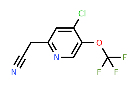 4-Chloro-5-(trifluoromethoxy)pyridine-2-acetonitrile