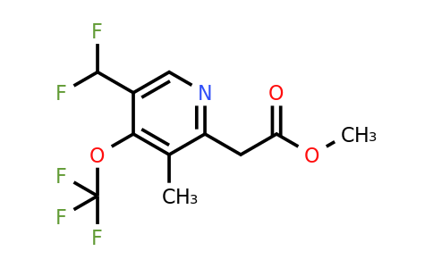 1361810-50-5 | Methyl 5-(difluoromethyl)-3-methyl-4-(trifluoromethoxy)pyridine-2-acetate