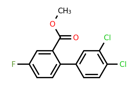 1361811-95-1 | 3',4'-Dichloro-4-fluoro-biphenyl-2-carboxylic acid methyl ester