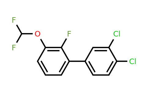 1361812-58-9 | 3,4-Dichloro-3'-difluoromethoxy-2'-fluoro-biphenyl