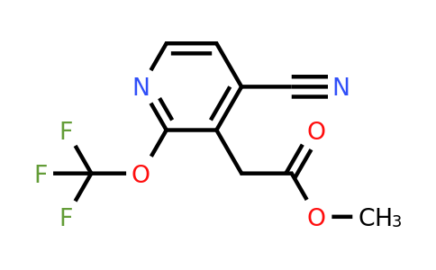 1361812-62-5 | Methyl 4-cyano-2-(trifluoromethoxy)pyridine-3-acetate