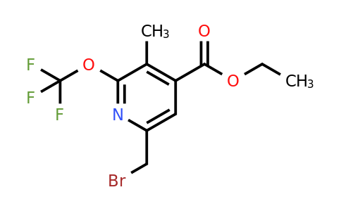 1361815-14-6 | Ethyl 6-(bromomethyl)-3-methyl-2-(trifluoromethoxy)pyridine-4-carboxylate