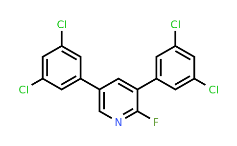 1361821-00-2 | 3,5-Bis(3,5-dichlorophenyl)-2-fluoropyridine