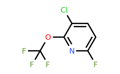 1361826-76-7 | 3-Chloro-6-fluoro-2-(trifluoromethoxy)pyridine