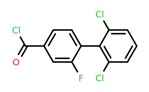 1361828-15-0 | 2',6'-Dichloro-2-fluoro-biphenyl-4-carbonyl chloride
