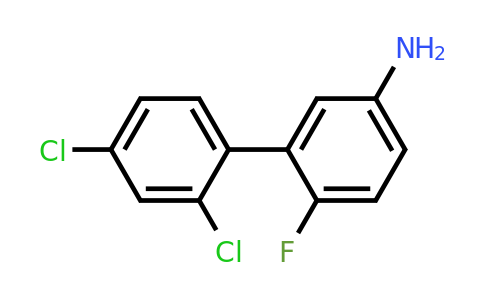 1361828-86-5 | 2',4'-Dichloro-6-fluoro-biphenyl-3-ylamine