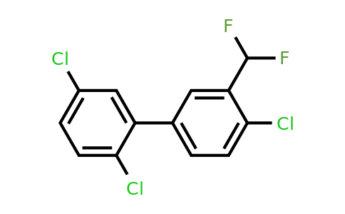 4'-Chloro-3'-difluoromethyl-2,5-dichloro-biphenyl