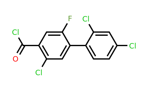 1361829-79-9 | 5-Chloro-2',4'-dichloro-2-fluoro-biphenyl-4-carbonyl chloride