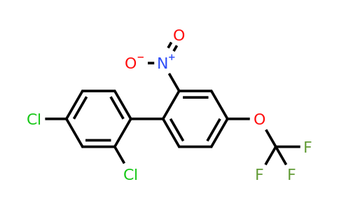 1361830-45-6 | 2,4-Dichloro-2'-nitro-4'-trifluoromethoxy-biphenyl