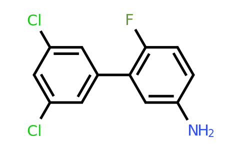 1361831-31-3 | 3',5'-Dichloro-6-fluoro-biphenyl-3-ylamine