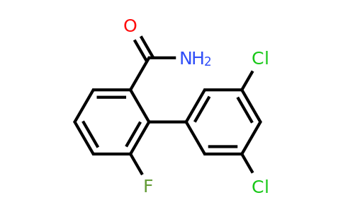 1361831-52-8 | 3',5'-Dichloro-6-fluoro-biphenyl-2-carboxylic acid amide