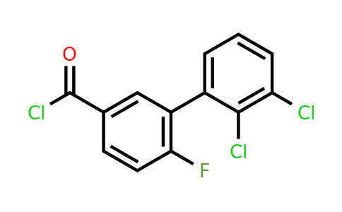 1361832-58-7 | 2',3'-Dichloro-6-fluoro-biphenyl-3-carbonyl chloride