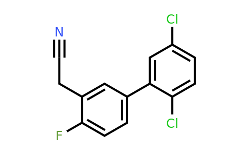 1361832-90-7 | (2',5'-Dichloro-4-fluoro-biphenyl-3-yl)-acetonitrile