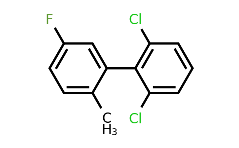 1361835-22-4 | 2,6-Dichloro-5'-fluoro-2'-methyl-biphenyl
