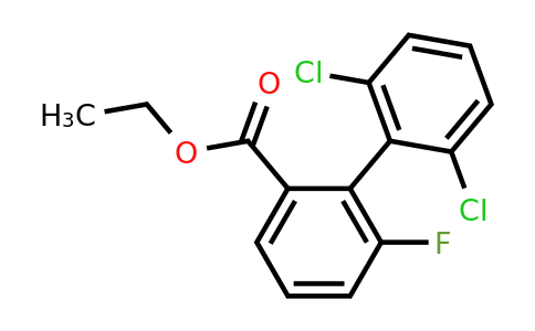 1361836-49-8 | 2',6'-Dichloro-6-fluoro-biphenyl-2-carboxylic acid ethyl ester
