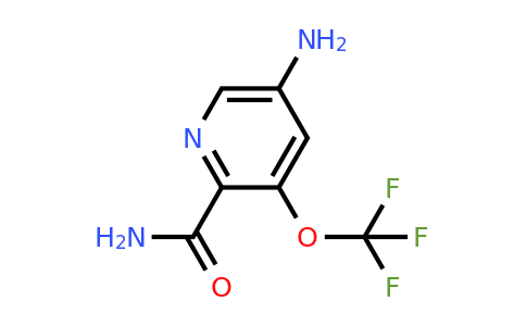 5-Amino-3-(trifluoromethoxy)pyridine-2-carboxamide