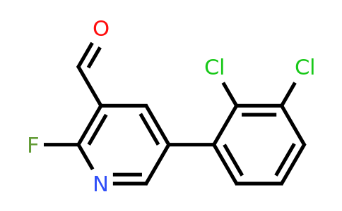 1361842-76-3 | 5-(2,3-Dichlorophenyl)-2-fluoronicotinaldehyde