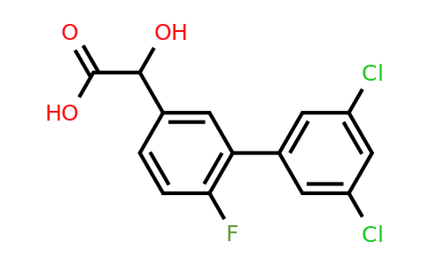 1361844-67-8 | Hydroxy-(3',5'-dichloro-6-fluoro-biphenyl-3-yl)-acetic acid