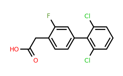 1361846-77-6 | (2',6'-Dichloro-3-fluoro-biphenyl-4-yl)-acetic acid
