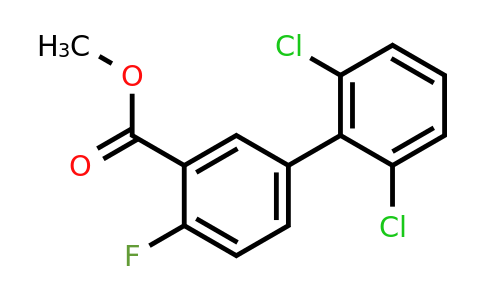 1361847-48-4 | 2',6'-Dichloro-4-fluoro-biphenyl-3-carboxylic acid methyl ester