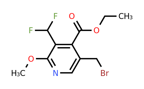 1361848-22-7 | Ethyl 5-(bromomethyl)-3-(difluoromethyl)-2-methoxypyridine-4-carboxylate