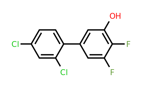 1361849-53-7 | 2',4'-Dichloro-4,5-difluoro-biphenyl-3-ol
